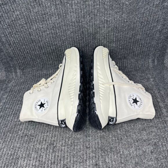 Converse Chuck 70 AT-CX Hi Vintage White Egret Black Shoes Womens Sz 7 A01682C - Picture 5 of 8